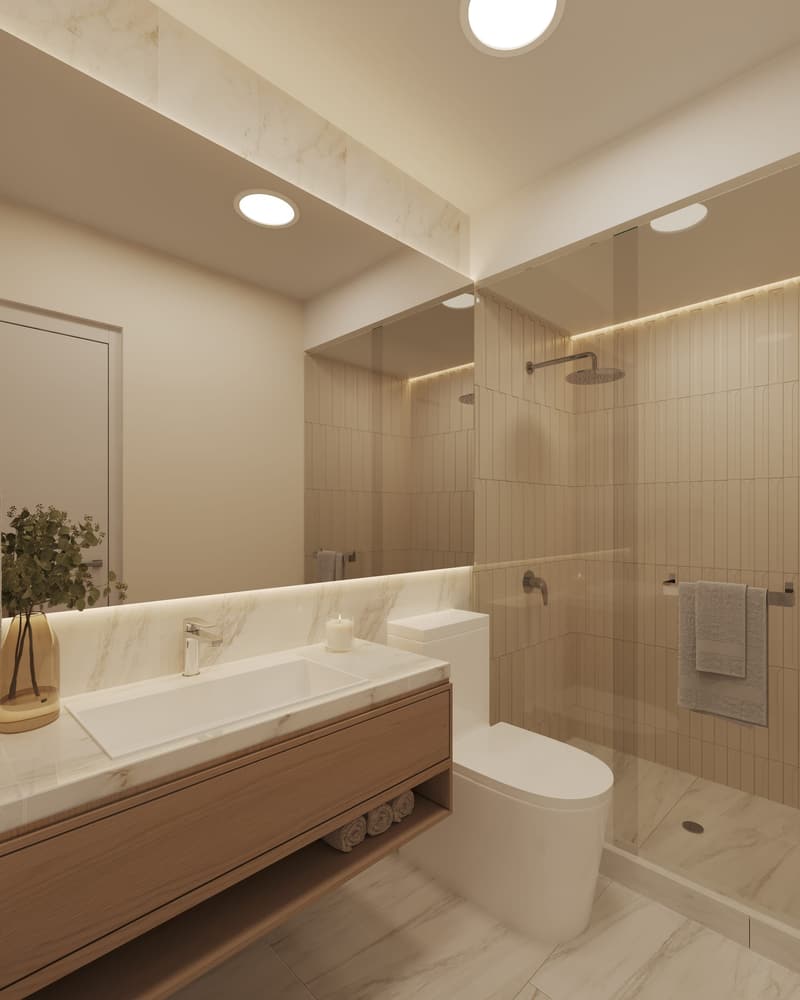 Baño secundario